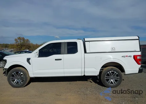 2022 Ford F-150 Xl z USA, uszkodzony, nr VIN 1FTEX1EP0NKD83723